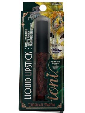 Ioni Veil of Allure Liquid Lipstick Chocolate Martini Reddish Brown